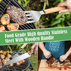 35pcs BBQ Accessories Stainless Steel Grill Utensils Set BBQ Grilling Tool Set